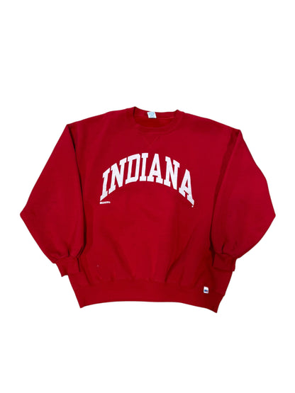 (XXL) 90’s Indiana State Red Russell Crewneck