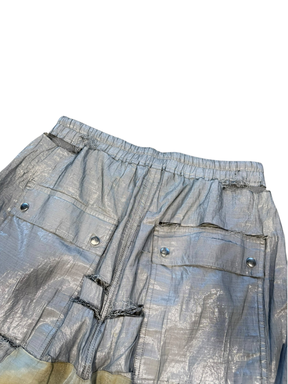 (L) Rick Owens Jumbo Bella Trashed Pants