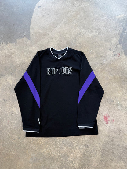 (M) Vtg Nike Toronto Raptors Hockey Warm Up Jersey