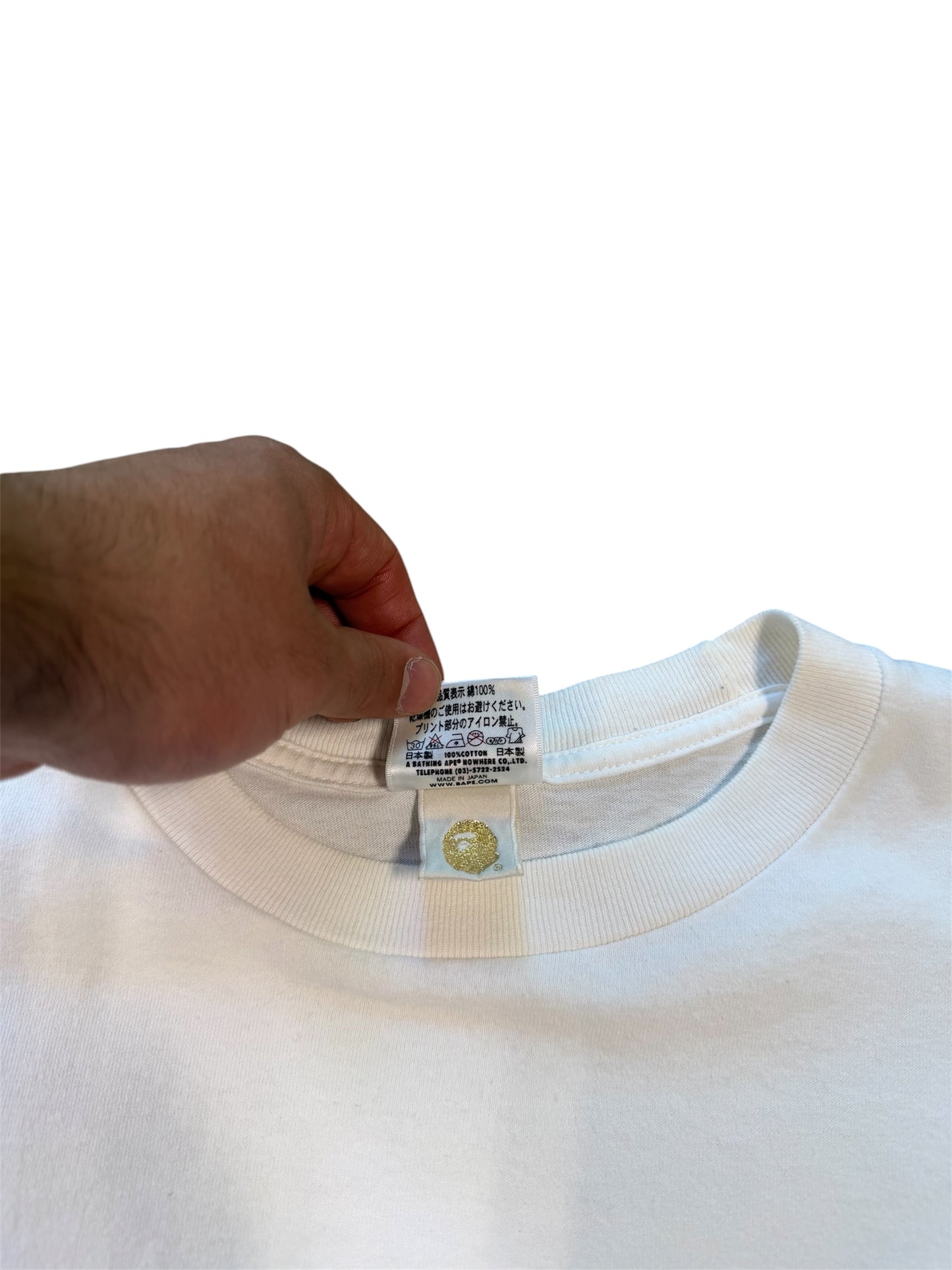 (XL) 2009 Bape Singapore Exclusive Statue Tee