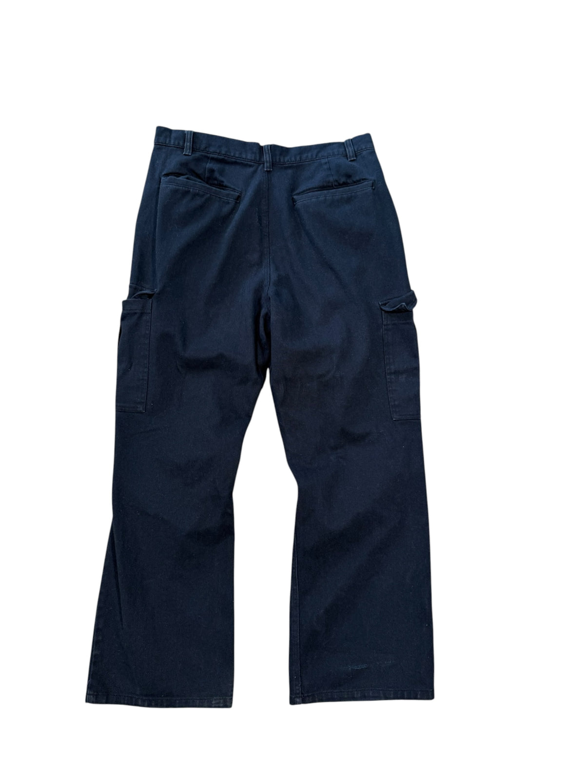 (34) Oak + Fort Black Heavyweight Cargo Pants