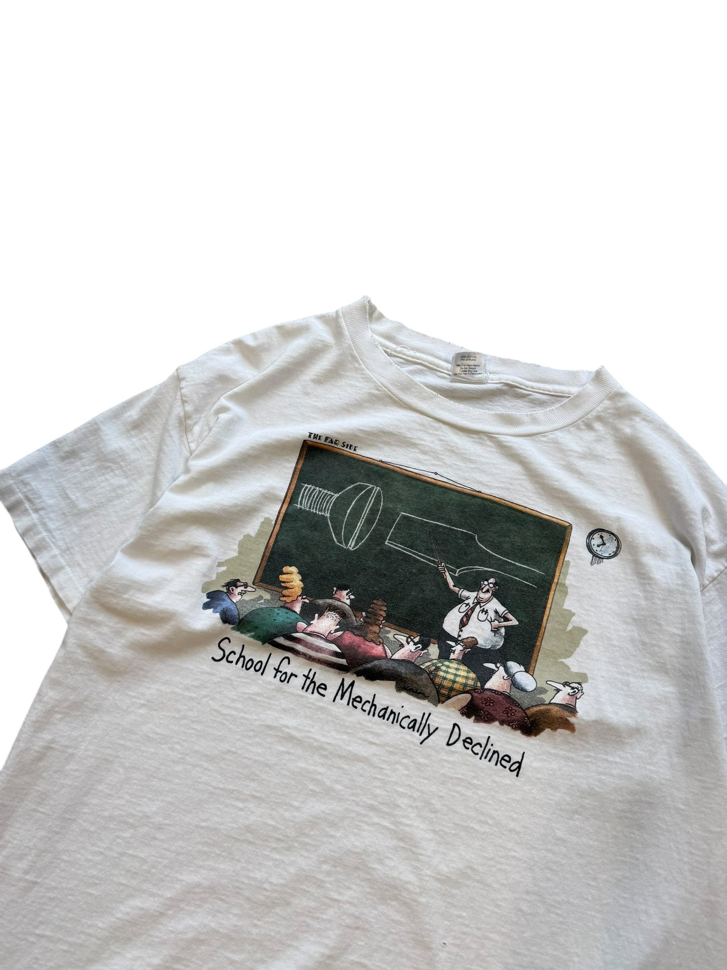 (XL) 90s The Far Side Mechanically Declined T-Shirt