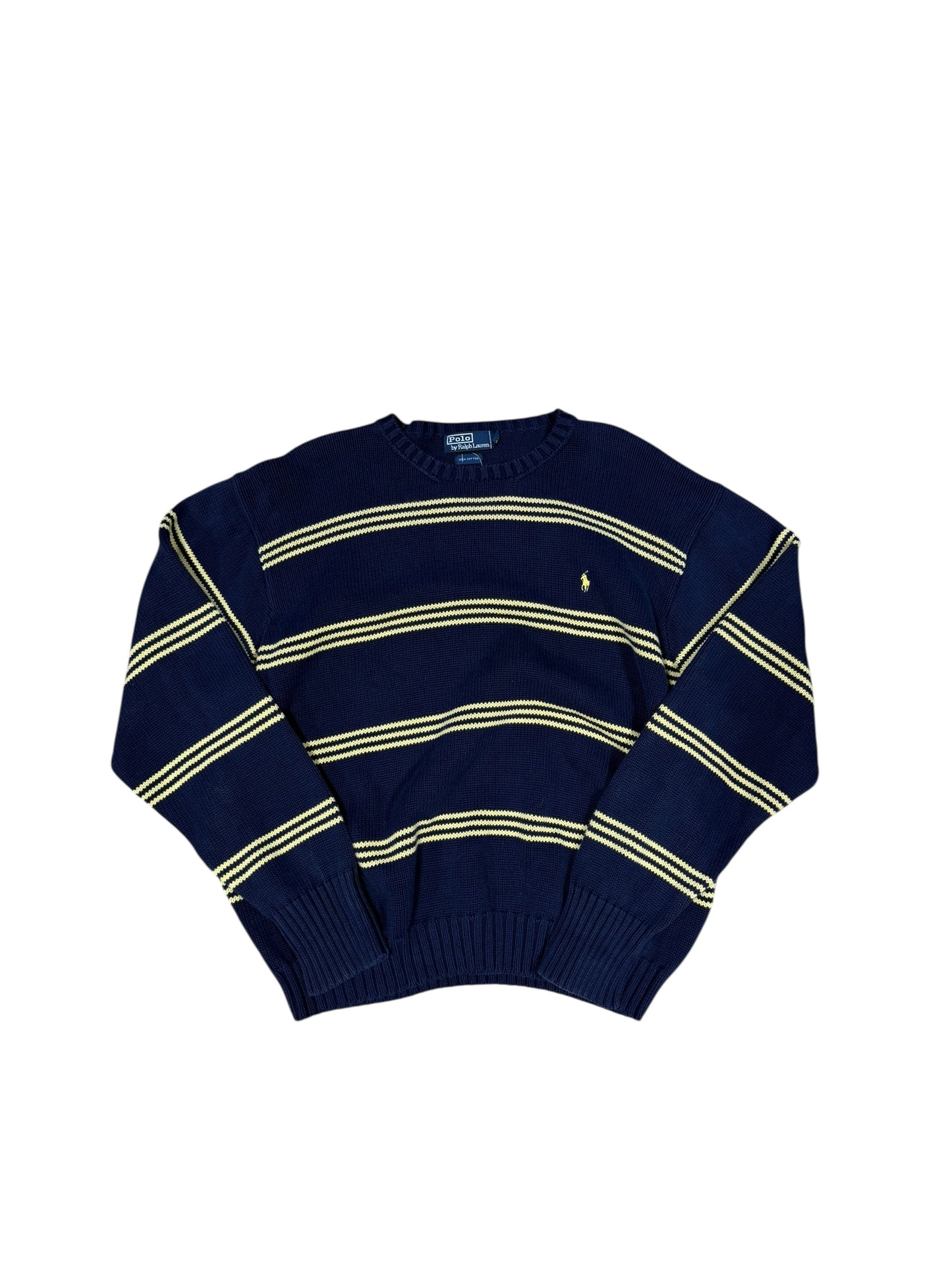 90s Polo Knitted Sweater Sz XXL