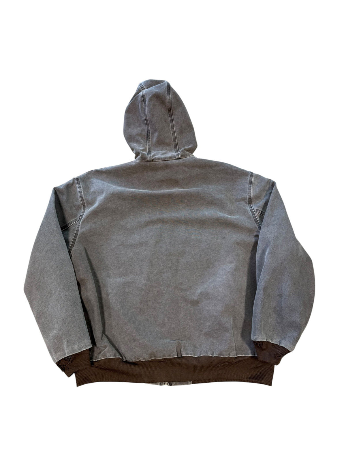 (XXL) Vintage Carhartt Faded Brown Active Hooded Jacket