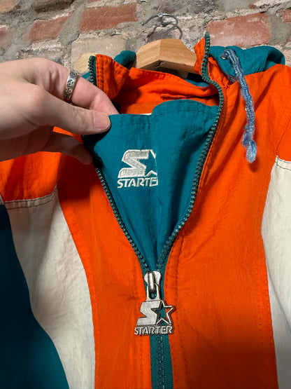 (XL) Vintage 90s Miami Dolphins Starter Jacket