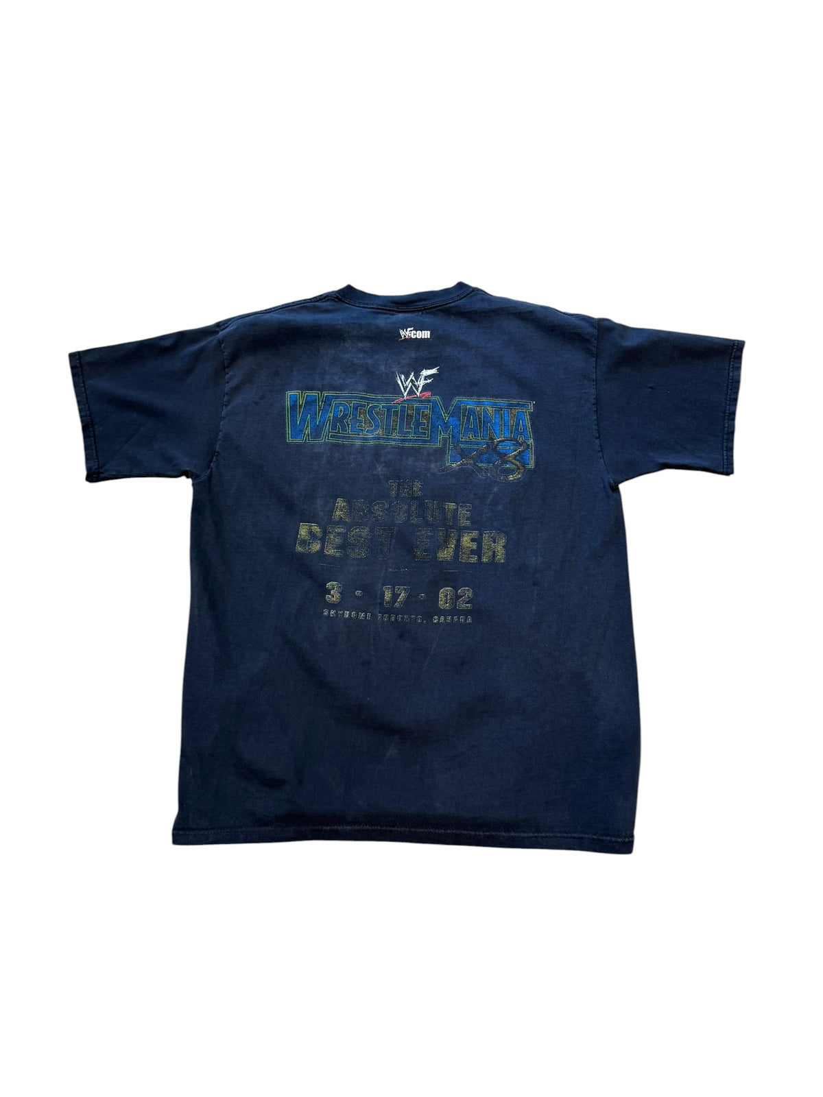 (XL) Vintage 2002 Wrestlemania Toronto Tshirt