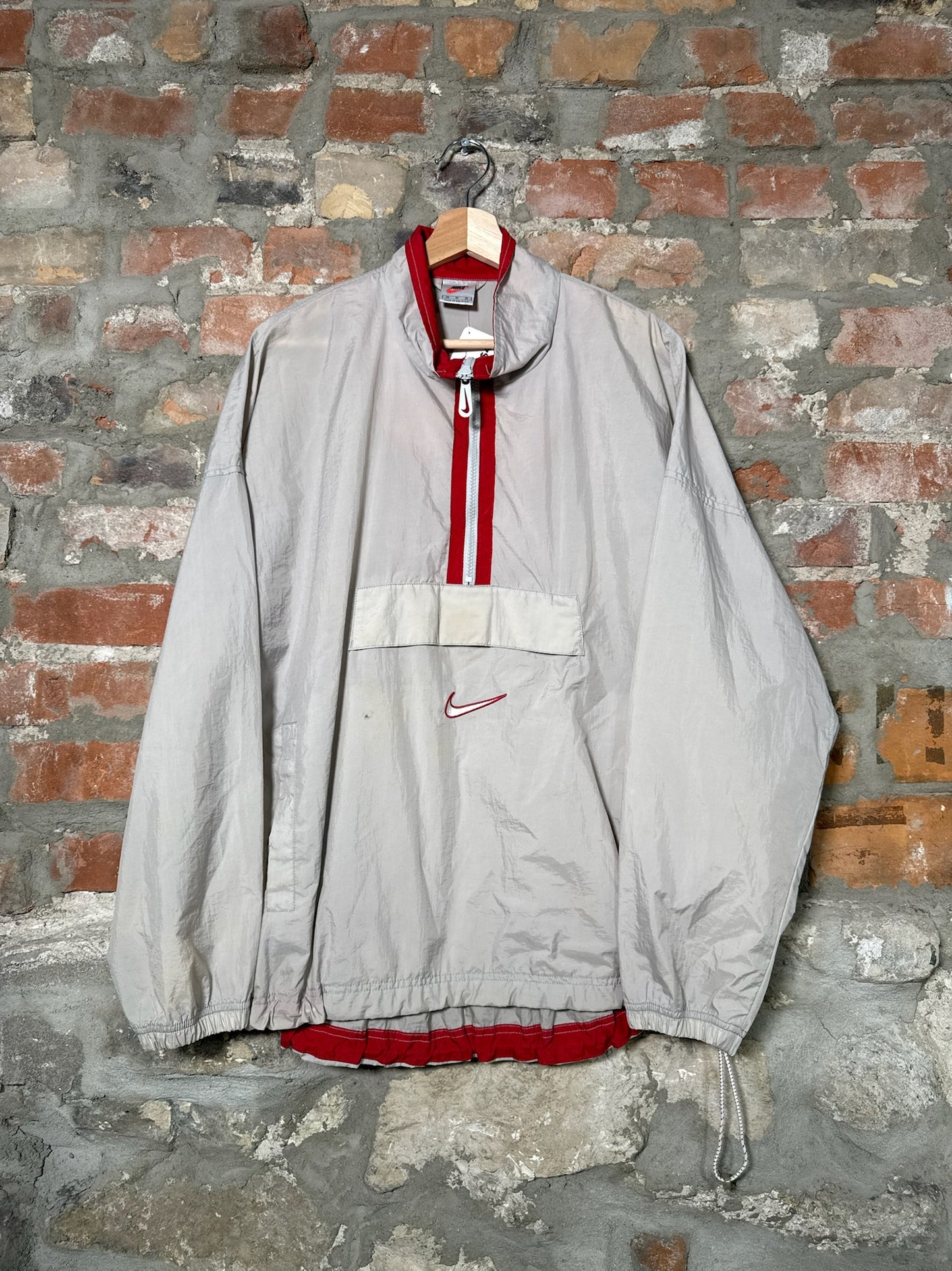 90’s Nike Red Full Zip Track Jacket Sz M