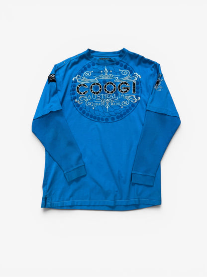 (XXL) Vintage Y2K Coogi Thermal Sleeve Tshirt