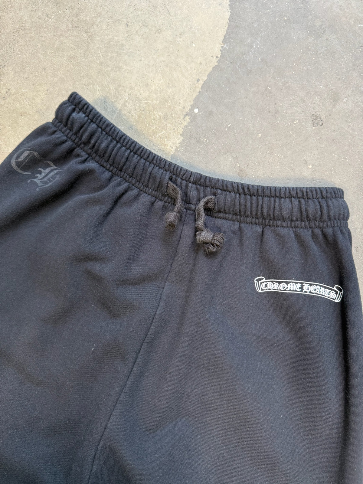 (XS) Chrome Hearts Spell Out Sweatpants