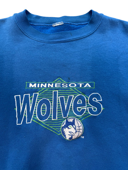 (M) 90’s Minnesota Timberwolves NBA Crewneck