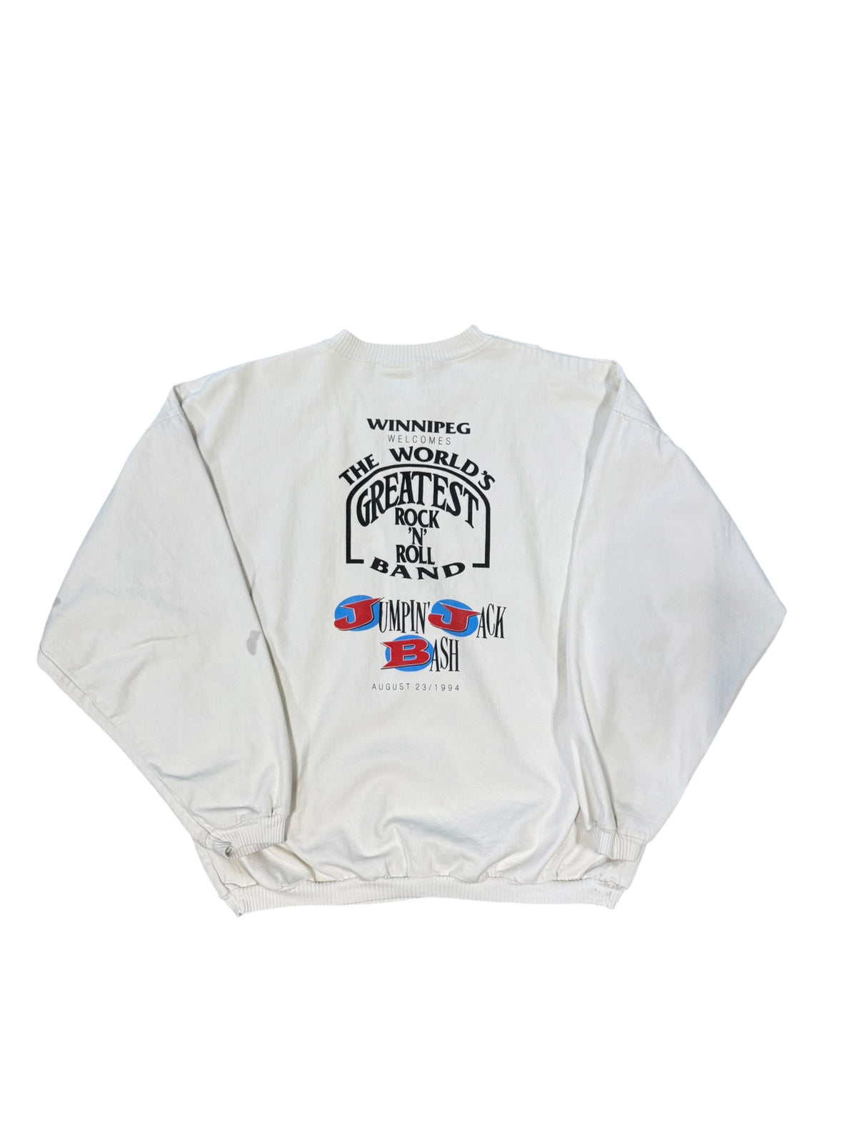 (XL) 1994 Labatt Draft Beer Rock n Roll Crewneck