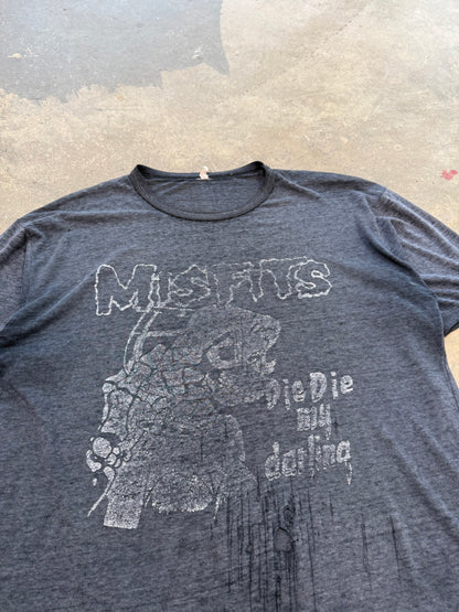 (L) 80’s Misfits “Die Die My Darling” Band Tee