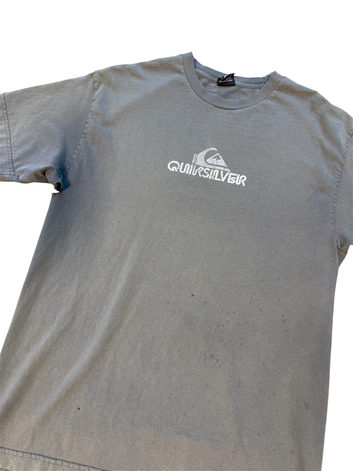 (L) Quicksilver Faded Logo Tee