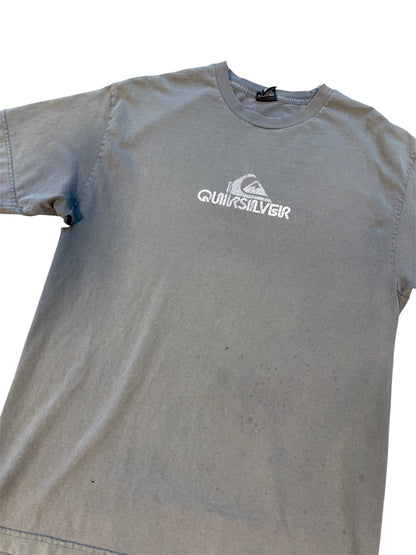 (L) Quicksilver Faded Logo Tee