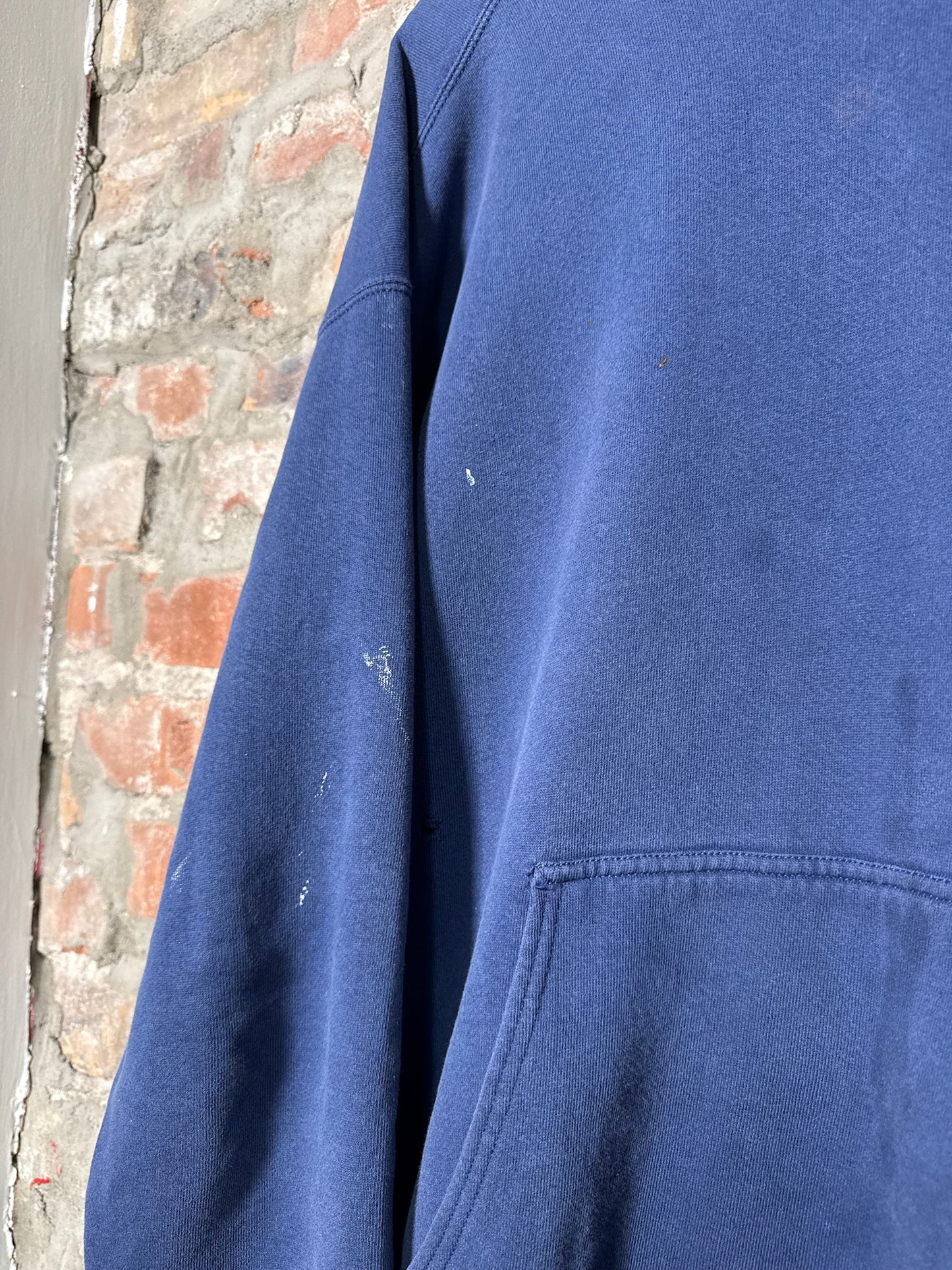 90s Nike Navy Swoosh Hoodie Sz L