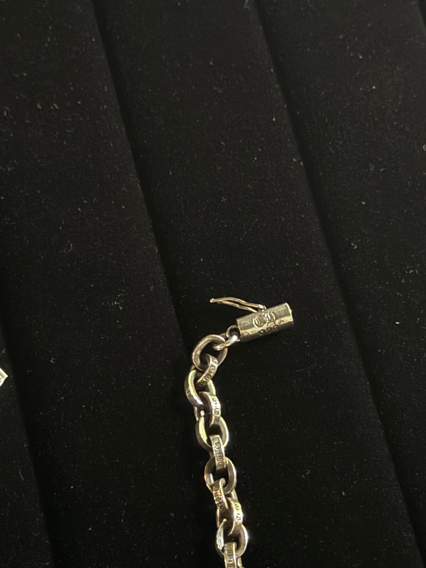 Chrome Hearts Paper Chain Bracelet 7in