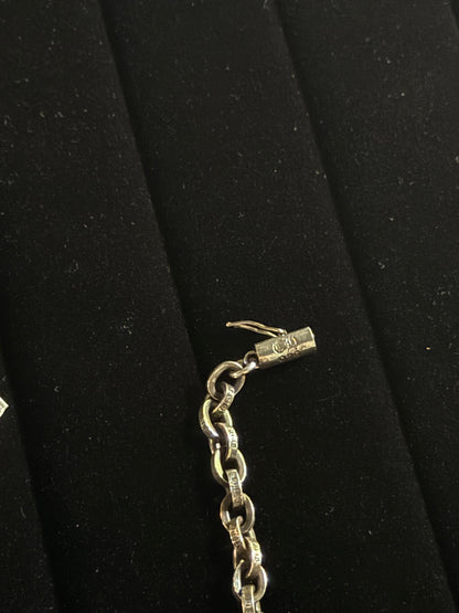 Chrome Hearts Paper Chain Bracelet 7in