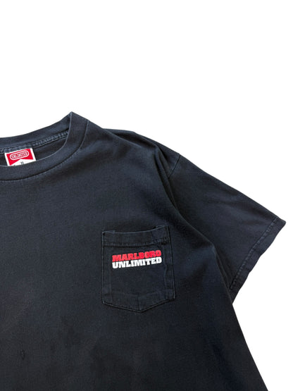 (XL) Vintage 90’s Marlboro Lizard Tee Black