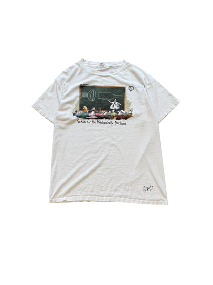 (XL) 90s The Far Side Mechanically Declined T-Shirt