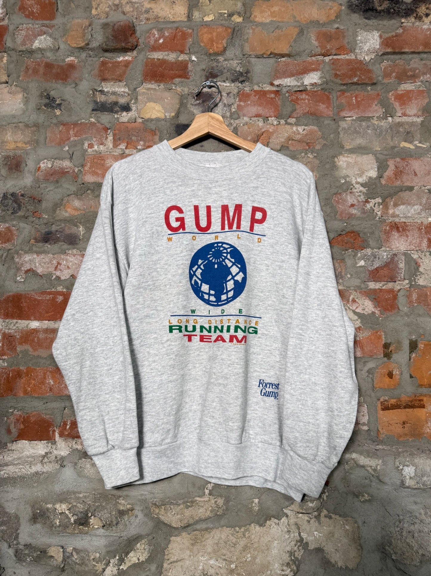 (L) Vintage 1994 Forrest Gump Running Team Crewneck
