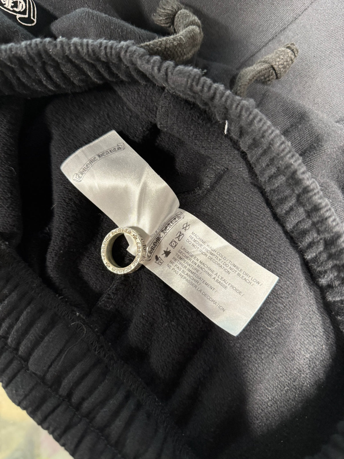 (XS) Chrome Hearts Spell Out Sweatpants