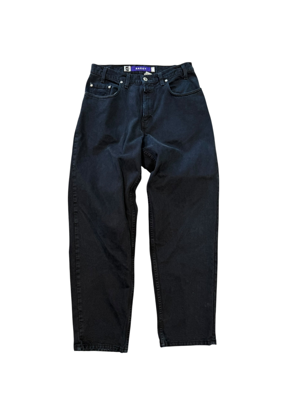 (32) Vintage Levi’s Silvertab Baggy Black Jeans