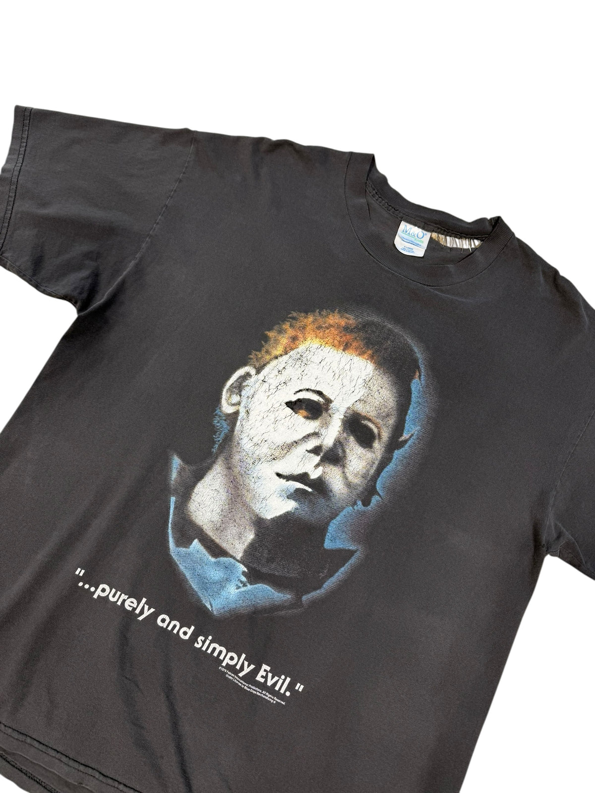 (XL) Vintage Halloween Michael Myers Big Face Tshirt