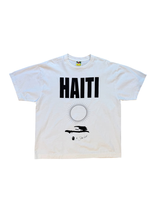 (XL) 2010 Bape x Gene Krell Haiti Charity Tee