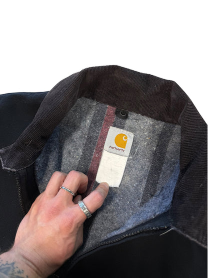 (XL) Vintage Carhartt Detroit Black Jacket