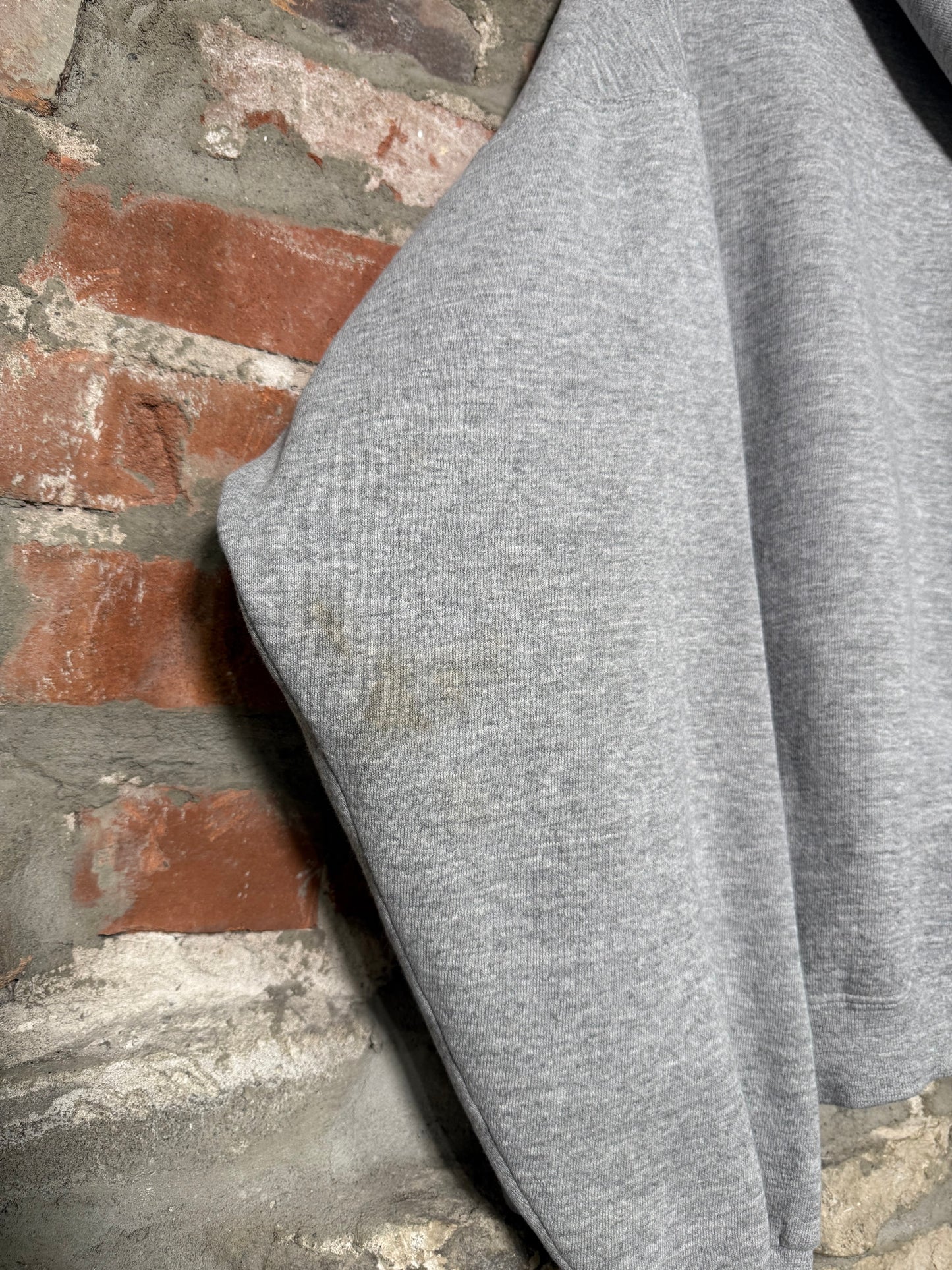 90s Nike Grey Swoosh Pullover Hoodie Sz XL