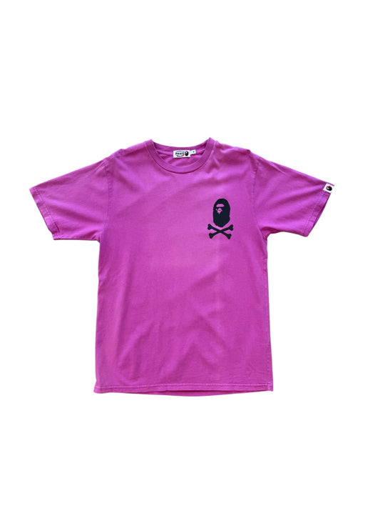(M) Bape Pirate Store Pink Tee