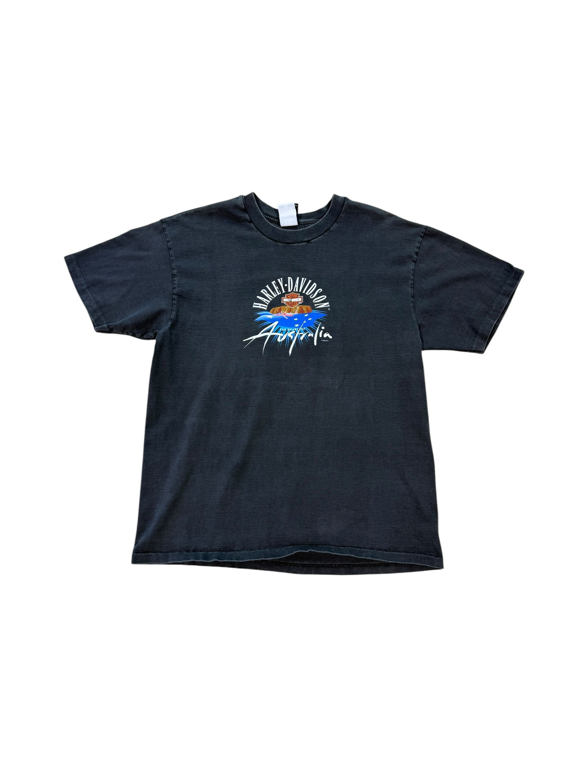 (XL) Vintage 1990s Harley Davidson Newcastle Australia Tshirt