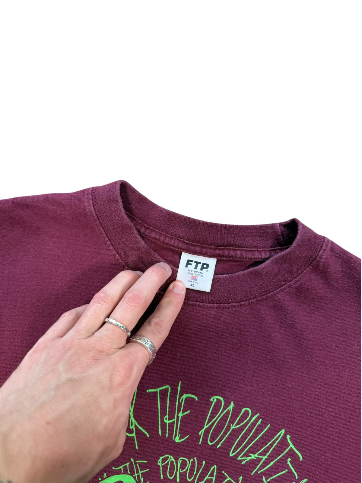 (XL) FTP Spiral Slipping Into Darkness Tshirt