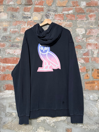 (XXXL) Octobers Very Own Black Spell Out Hoodie