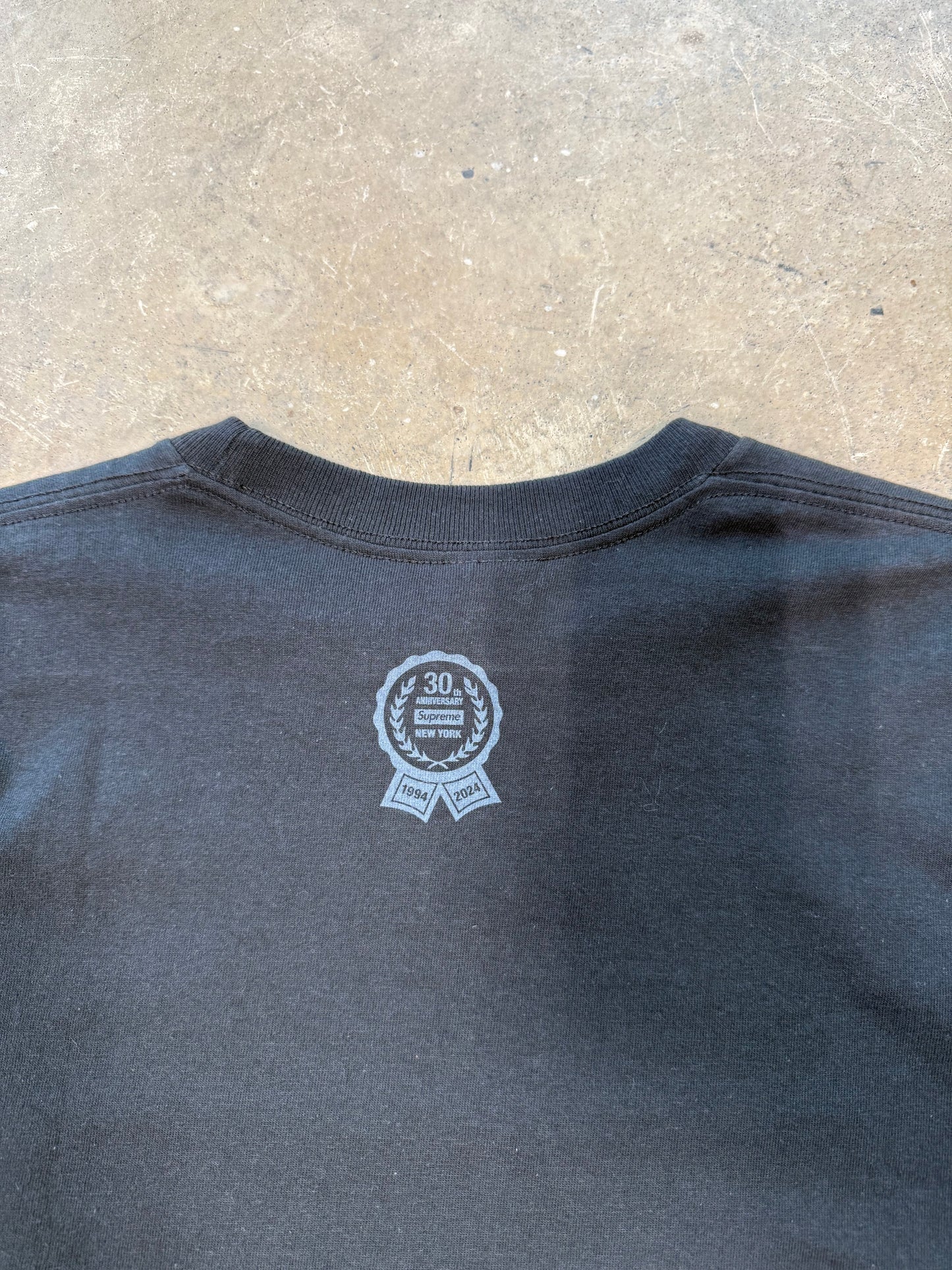 (XL) Supreme First Tee Black