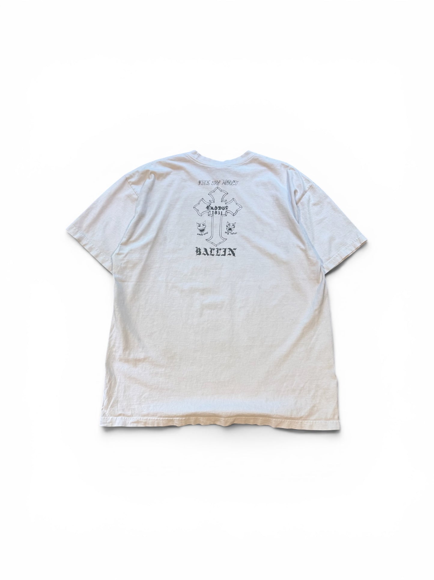 (XXL) Y2K Tupac Face The World Tee
