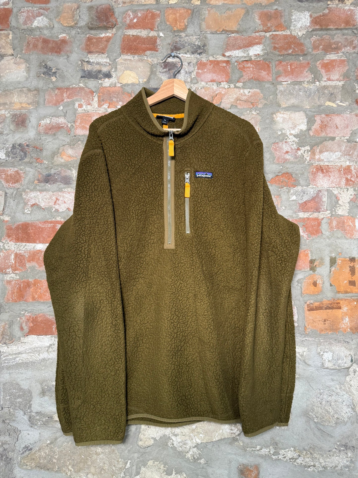 2000s Patagonia Deep Pile Half Zip Sz XXL