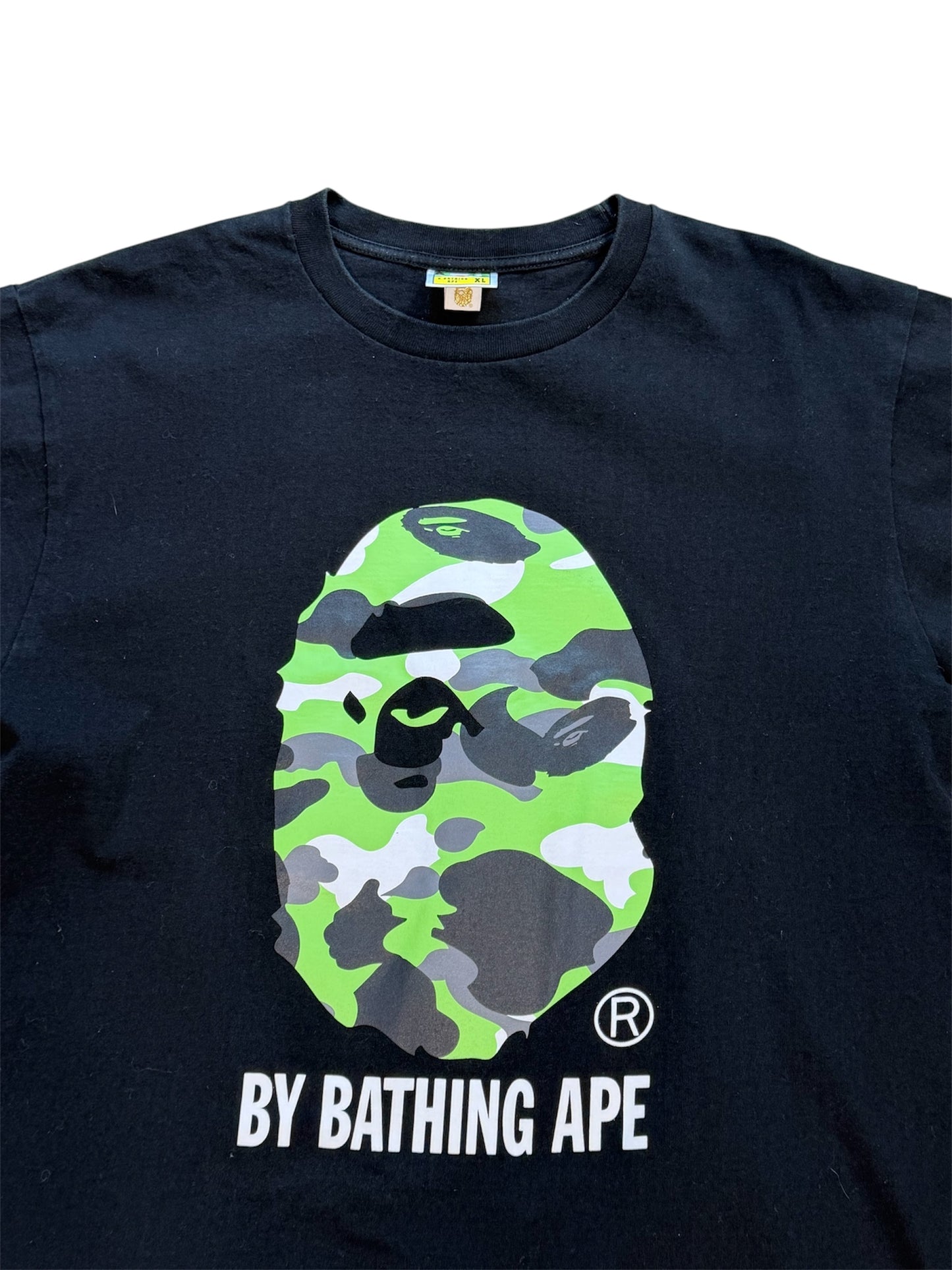 (XL) Bape Multi Camo Big Ape Head Tee