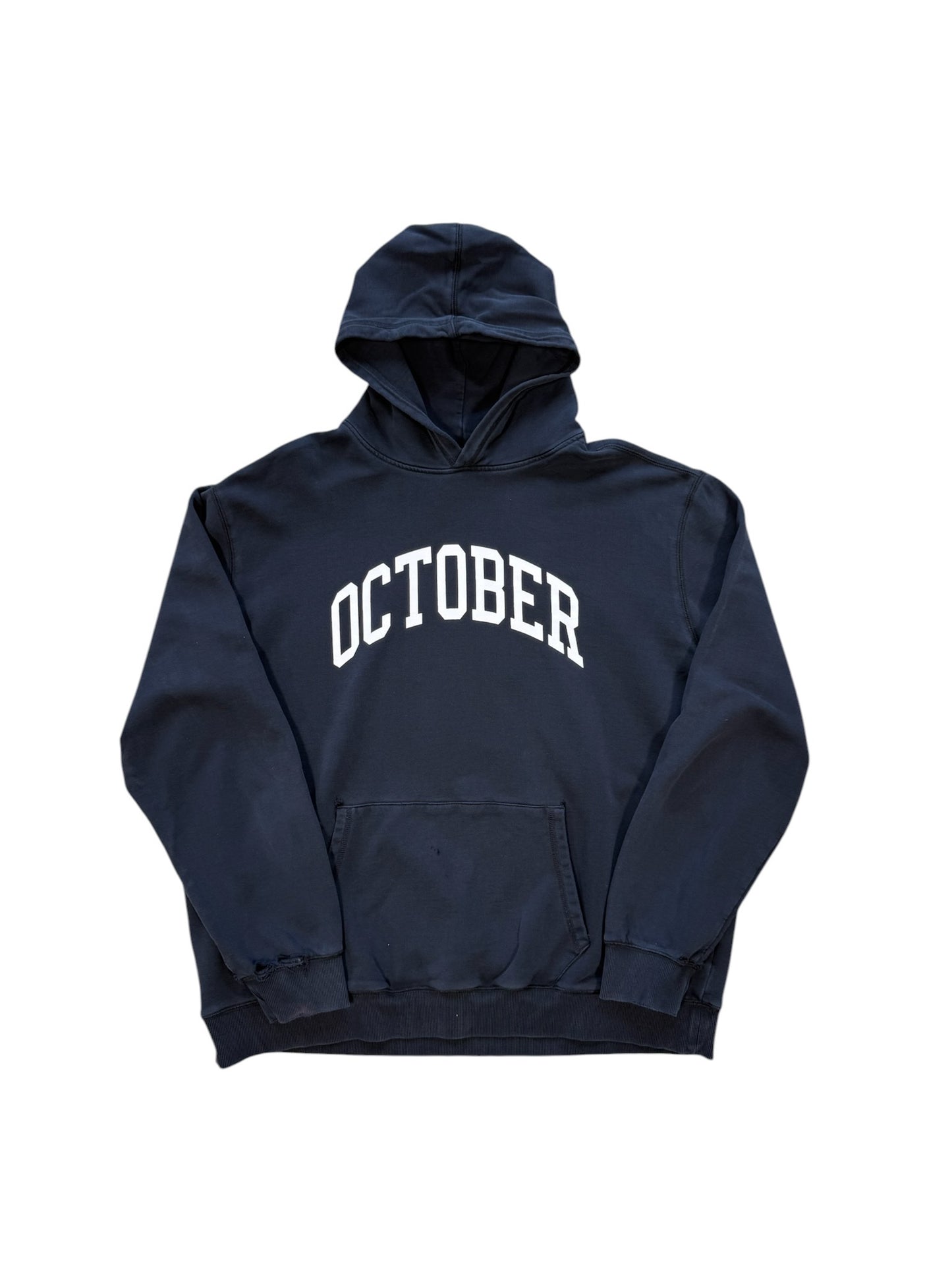 (XXXL) Octobers Very Own Black Spell Out Hoodie
