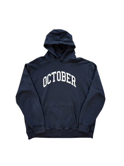 (XXXL) Octobers Very Own Black Spell Out Hoodie