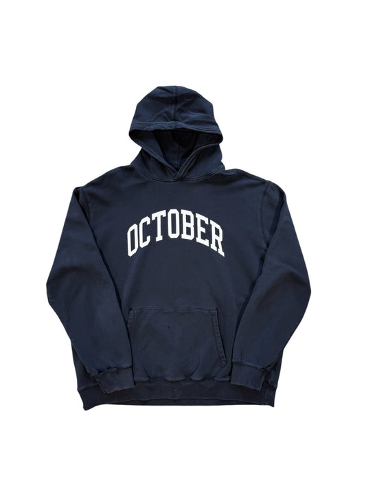 (XXXL) Octobers Very Own Black Spell Out Hoodie