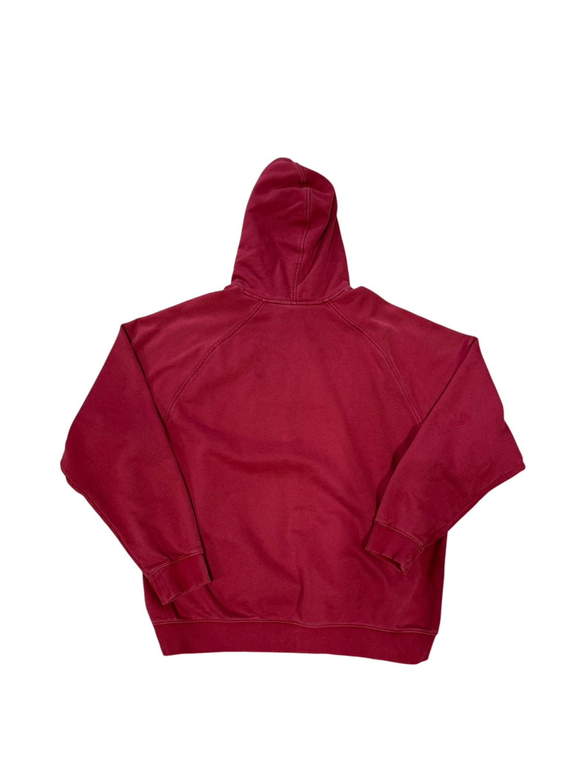 (XL) Y2K Nike Basic Swoosh Red Hoodie