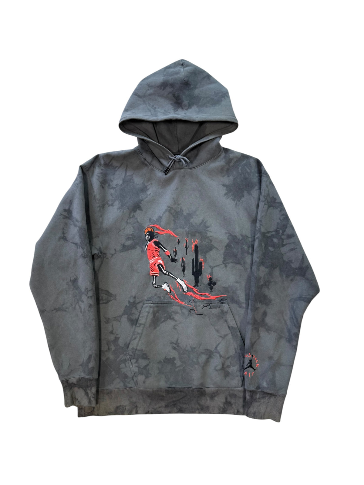 (M) Travis Scott X Jordan Washed Suede Hoodie