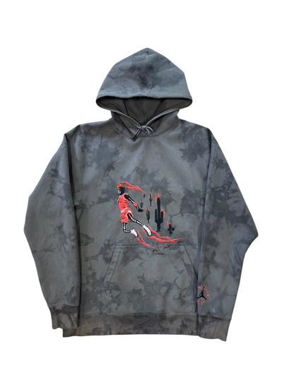 (M) Travis Scott X Jordan Washed Suede Hoodie