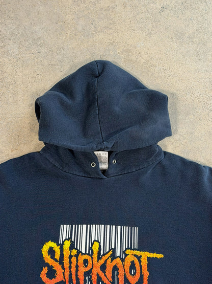 (XL) Vintage 2000s Slipknot Barcode Hoodie