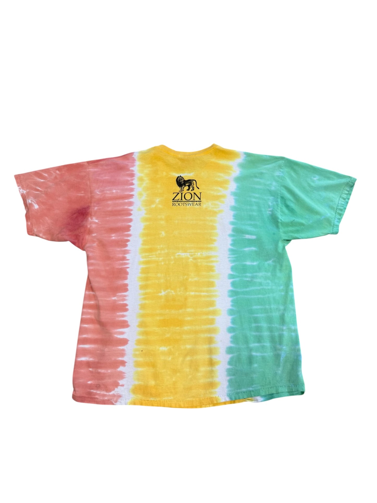 (XXL) Y2K Bob Marley Zion Tye Dye Tee