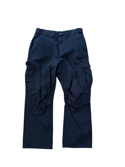 (34) Oak + Fort Black Heavyweight Cargo Pants