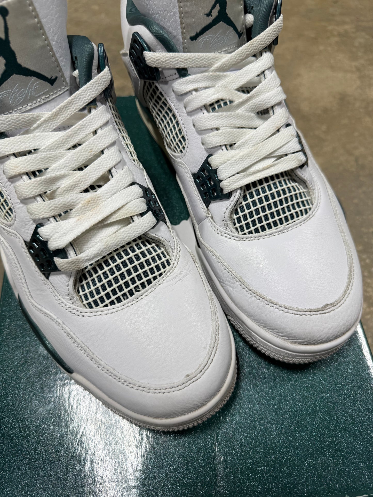 (11M) Jordan 4 Oxidized Green
