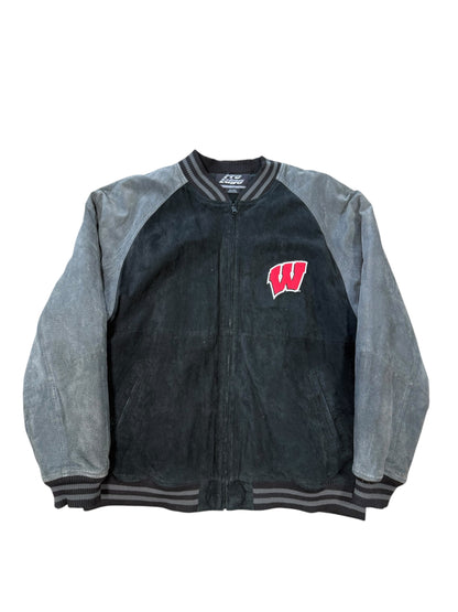 (XL) Vintage Wisconsin Badgers Football Jacket