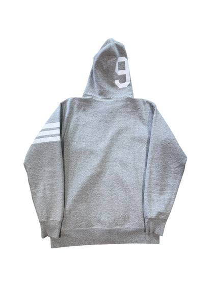 (XL) Supreme Zip Up Script Logo Hoodie